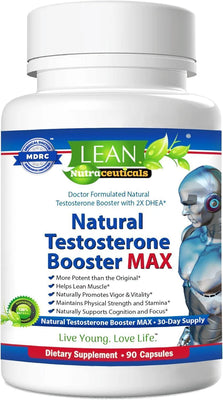Testosterone Booster for Men over 50, Max Male Test Enhancing Pill, Libido Muscle Growth Super Workout Energy Supplement, Tongkat Ali, Tribulus, Maca Root, Horny Goat Weed, DHEA, Boron 90 Capsules