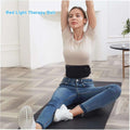 Red Light Therapy for Body,Infrared Light Therapy Pad with Timer Remote Control,Wearable 660Nm&850Nm with Heating for Neck Shoulder Back Body,Infrared Wrap Belt for Gift for Women Men