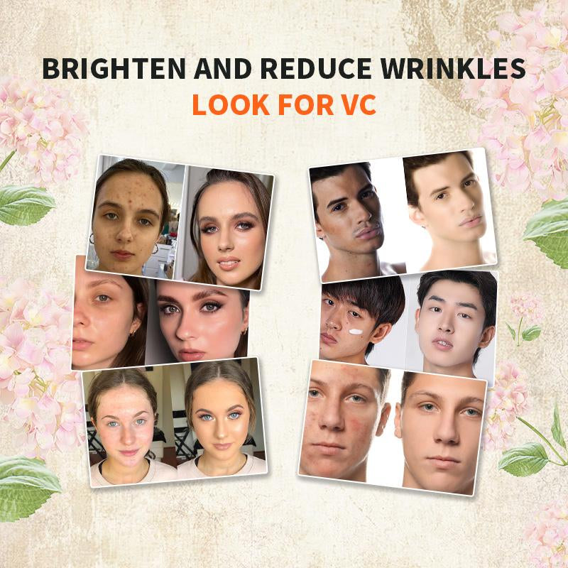 【Vc】5X Vitamin C Glow Tint Moisturizer 24H Hydration + Brightening + SPF Protection | ️ Anti-Aging + Lightweight Coverage，Clean Beauty, Multitasking Moisturizer, Vegan Skincare, Anti-Aging Cream Comfort Moisture Hydrate Hydrating Bb Gentle Moisturizing