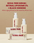 [KSECRET Official] SEOUL 1988 Retinal Night Routine Set | Retinal Serum + Retinal Eye Cream + Retinal Cream + Snail Essence + Cleansing Oil + Cleansing Foam
