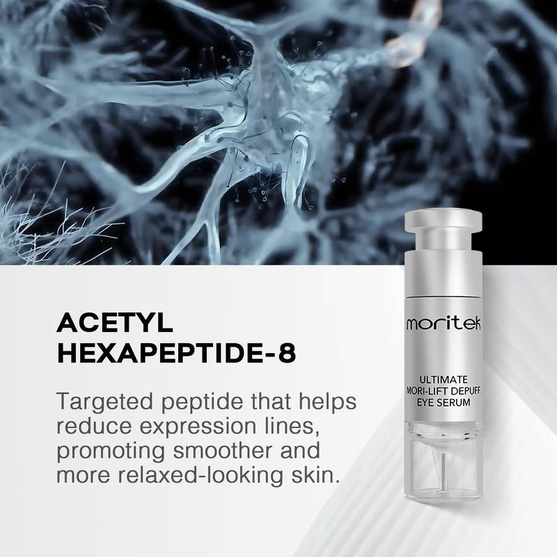 [New Launch] Moritek Ultimate Mori-Lift Depuff Eye Serum｜Skincare, Reduces Wrinkles in 30 Sec, 15 Min Eliminates Eye Bags