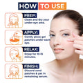 Under Eye Patches for Puffy Eyes and Dark Circles 30 Pair Eye Masks anti Aging