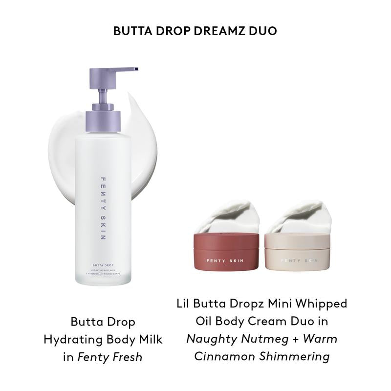 Fenty Beauty Butta Drop Dreamz Duo—Million Dollar Creator Collective: Butta Drop Whipped Oil Body Cream + Butta Drop Hydrating Body Milk