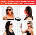 Therapy Glasses - Eye Protection for Red Light (600Nm-900Nm) - Goggles