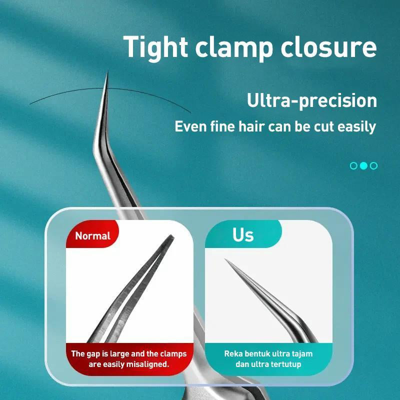 Acne Cleansing Tools 4-In-1 Blackhead & Pore Extractor Kit Gentle Face Care Tools for Smooth Clear Skin Ultra-Thin Flexible Stainless Steel Daily Use Safe for Sensitive Skin