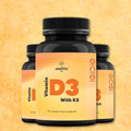 Zealthy Life Vitamin D3 with K2 60 Capsules