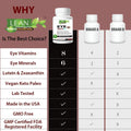 Areds 2 Eye Health plus W Copper Vitamin a B C E Lutein & Zeaxanthin Quercetin Zinc Bilberry Extract Biotin Sight Care Dryness Strain Night Vision Supplement for Adults 60 Capsule