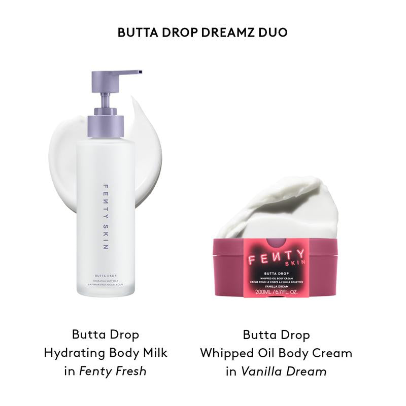 Fenty Beauty Butta Drop Dreamz Duo—Million Dollar Creator Collective: Butta Drop Whipped Oil Body Cream + Butta Drop Hydrating Body Milk
