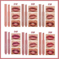 12 Colors Dewy Melting Lipstick High-Shine Glow & Wet Look Glossy Finish Lip Color, Vivid Color Gloss Lip Makeup,Lip Stain for Women
