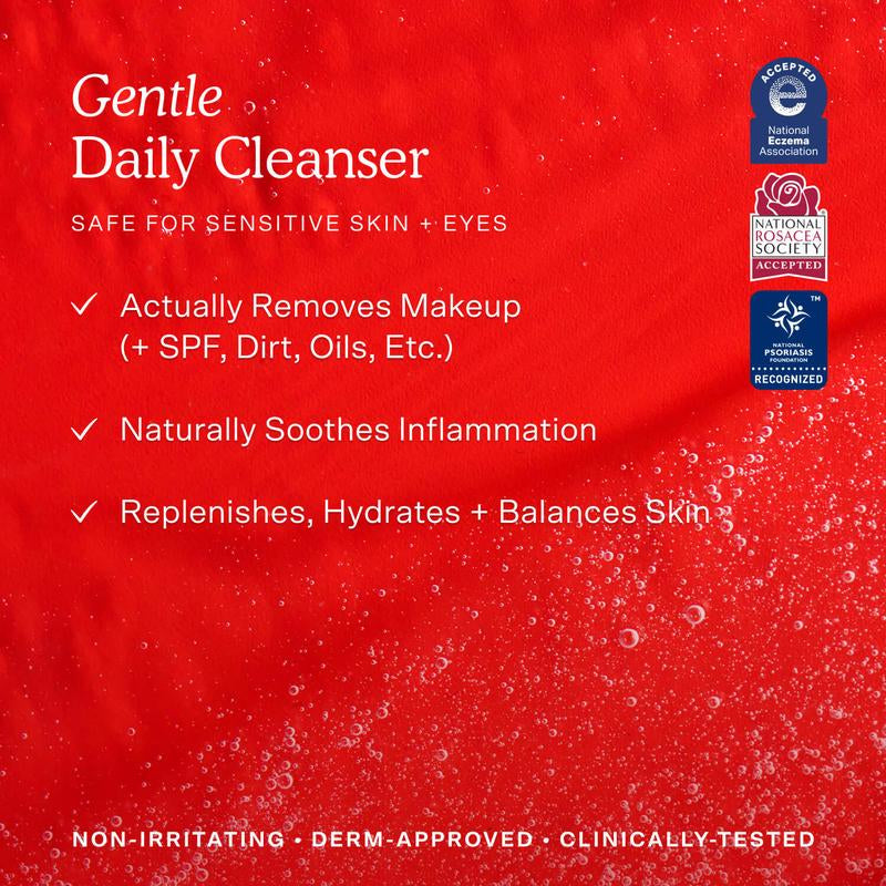 Tower 28 Beauty SOS 1-2-3 Starter Kit - Mini Balancing Gel Cleanser, SOS Hypochlorous Acid Spray, and Moisturizing Cream, Daily Barrier Recovery for Sensitive Skin Care