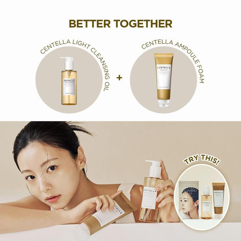 [SKIN1004 Official Shop] Complete Pore Care Ritual Set | No.1 Cleansing Oil + Low Ph Foam + Pink Clay Stick Mask + Fresh Ampoule + Gel Cream + Wrinkle Care Eye Cream Milky Lightweight