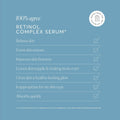 Retinol Complex Serum, Encapsulated Retinols & Bakuchiol, Refining & Smoothing Facial Serum, 1 Oz