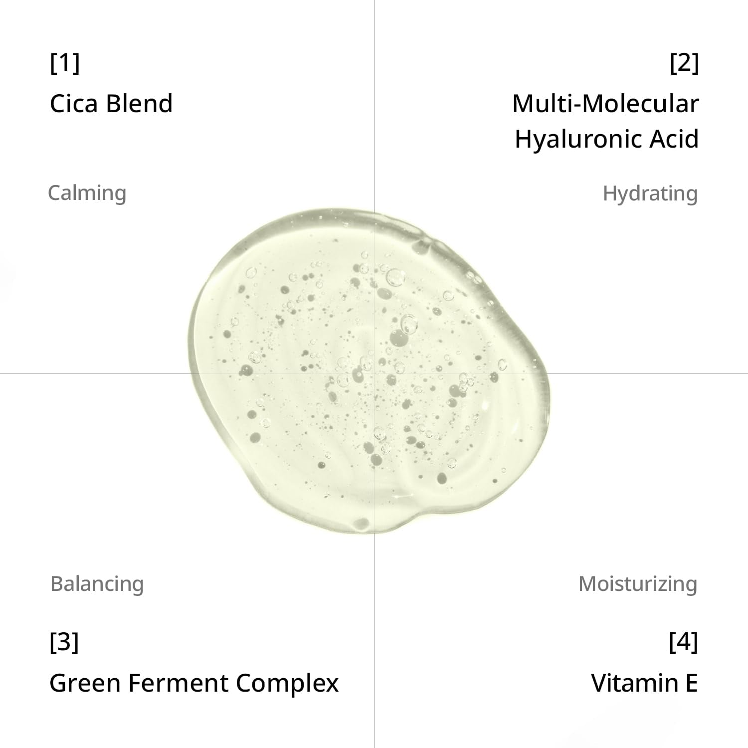 CICA H.A Calm & Repair Serum | Reducing Discomfortable and Sensitivity Face Serum | Hydrating & Replenishing Facial Skin Care Product | Providing Relief from Redness Serum 1.01 Fl.Oz