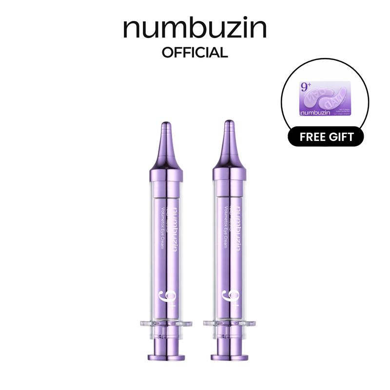 Numbuzin No.9 NAD+ Glow Up Duo - Advanced Anti-Aging Solution with NAD, Peptides, PDRN, Retinol, and Niacinamide for Wrinkles, Fine Lines, Eye Bags, Dark Circles, and Firming