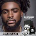 Beard Brush, Beard Comb, Beard Oil, & Beard Balm Grooming Kit for Men'S Care, Travel Facial Hair Set for Growth, Styling, Shine & Softness, Great Gifts for Him