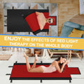 2025 New Dual Wavelength LED Beads 660Nm&850Nm Red Light Therapy Mat Full Body Used to Relieve Pain 73''X 33''