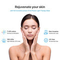 LED Light Therapy Luma Mask, 7 Advanced Lights Therapy, Timer, Remote Control, Anti-Aging, All Skin Types