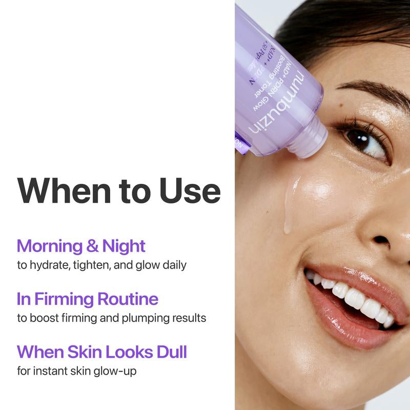 Numbuzin No.9 NAD+ Glow Up Duo - Advanced Anti-Aging Solution with NAD, Peptides, PDRN, Retinol, and Niacinamide for Wrinkles, Fine Lines, Eye Bags, Dark Circles, and Firming