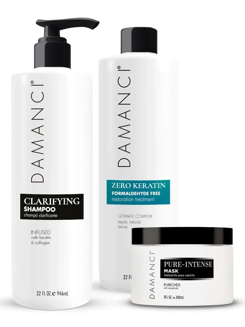DAMANCI, Zerø Keratin Revival Kit