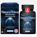Methylene Blue Pharmaceutical (USP) Grade 120 Capsules - Methylene Blue Supplement for Brain Support, Focus, Energy & Clarity Made in USA in GMP Certified Laboratory
