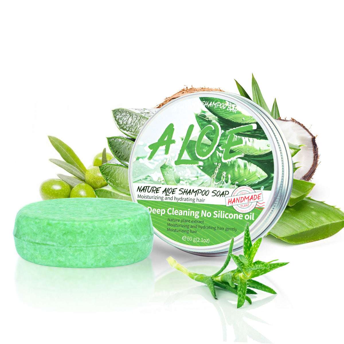 Ginseng Shampoo Soap Hand Rosemary Shampoo Cake
