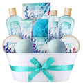Gift Baskets for Women, Bath and Body Gift Set for Women, 12Pcs Ocean Spa Sets Includes Bubble Bath, Body Lotion,Mothers Day Gifts for Her,Spa Baskets