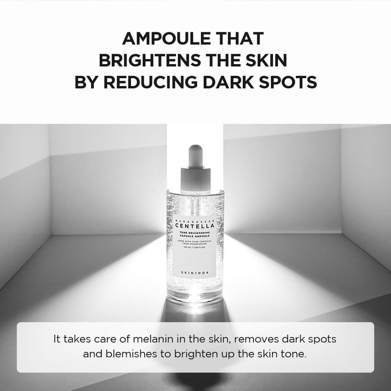 [SKIN1004 Official Shop] Tone Brightening Set | Gel Foam + Toner + Niacinamide Ampoule + Cream , Reduces Dark Spots