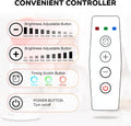 Red Light Therapy with Base for Face and Neck, 140Leds Therapy Red Light for Body, 660Nm Red Light Therapy Lamp with Adjustable Height