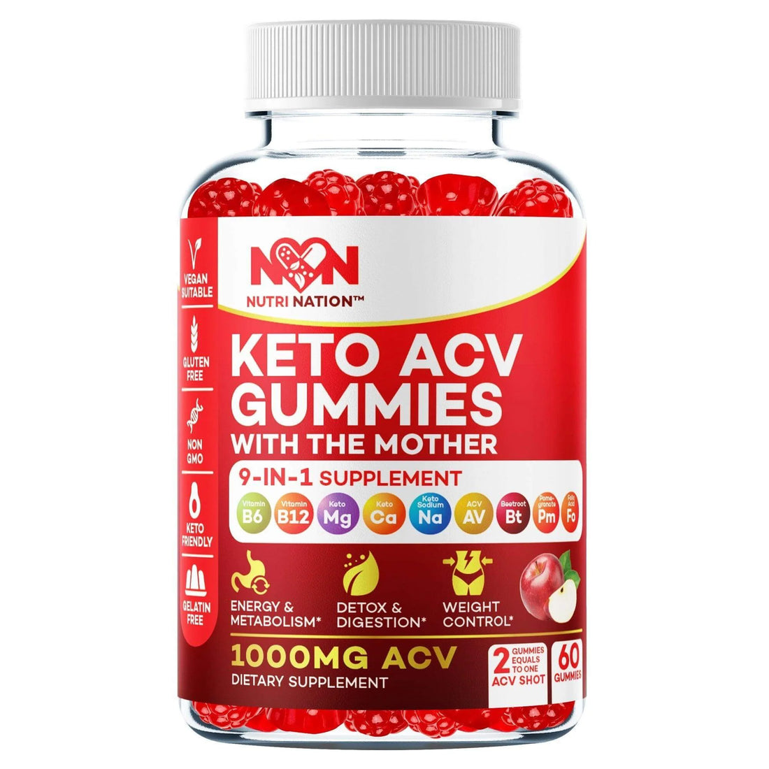 Keto ACV Gummies 1000Mg