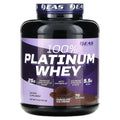 100% Platinum Whey Powder - 25G Protein, anti Catabolic, 5.5G Bcaas - 5Lb Chocolate Ice Cream