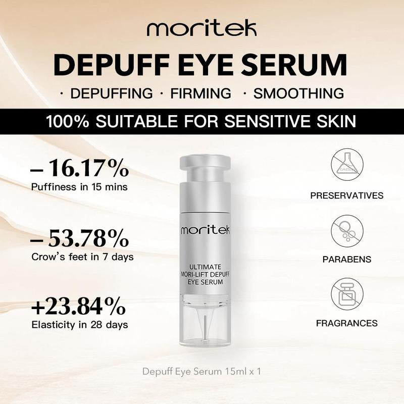 [New Launch] Moritek Ultimate Mori-Lift Depuff Eye Serum｜Skincare, Reduces Wrinkles in 30 Sec, 15 Min Eliminates Eye Bags