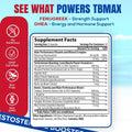 Testosterone Booster for Men over 50, Max Male Test Enhancing Pill, Libido Muscle Growth Super Workout Energy Supplement, Tongkat Ali, Tribulus, Maca Root, Horny Goat Weed, DHEA, Boron 90 Capsules