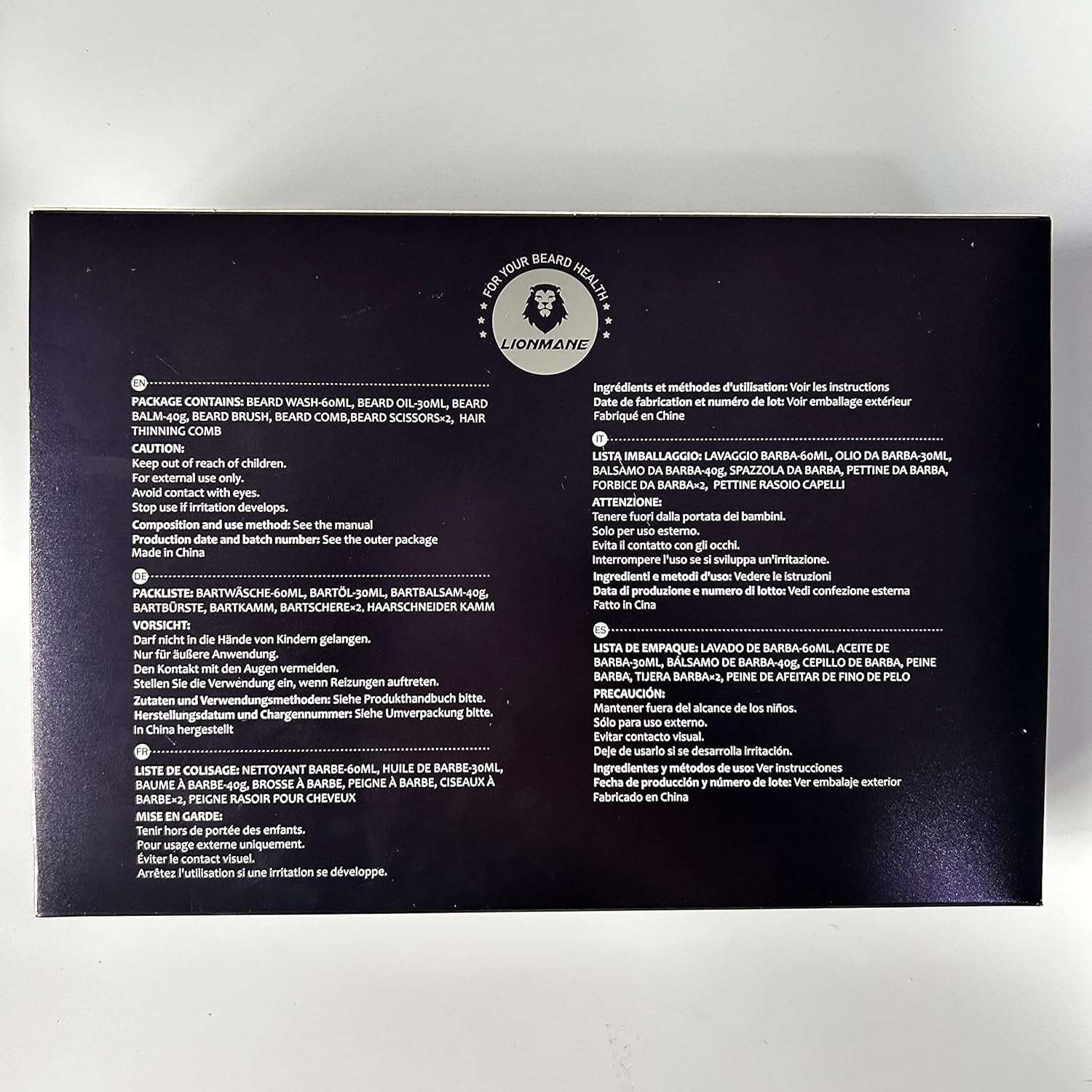 Beard Care Christmas Gifts Kit for Men, Beard Mustache Grooming Kit-Beard Balm, Beard Wash, Beard Oil, Brush, Scissors, Birthday Anniversary Thanksgiving Gifts for Husband/Boyfriend/Dad/Him