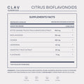 Citrus Bioflavonoids Vegan Flavonoids Supplements Made from Bitter Orange And