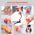 Red Light Therapy for Face, 40 Leds 660Nm LED Red Light Therapy Light with Clip, Suitable for Home Skin Care and Relieving Chronic Pain.