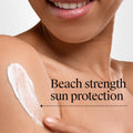 Sunscreen Lotion Beach Defense SPF 70, Face & Body Sunscreen, Broad Spectrum, Fast Absorbing, 6.7 Fl Oz, Water Resistant 80 Min, Oil-Free, Oxybenzone & Octinoxate Free