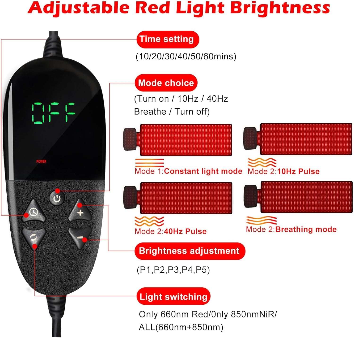 Red Light Therapy Mat for Body with 1560 Leds, Infrared Light Therapy Pad for Full Body Pain Relief, Large Yoga Red Light Mat with Small Bonus Mat (Black 71X23.7 Inch)