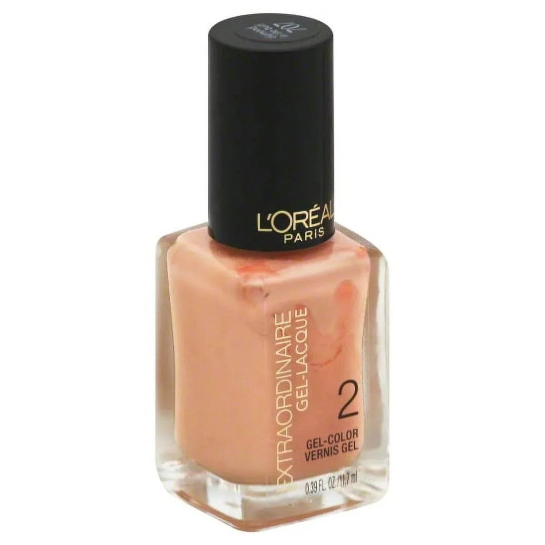 L'Oreal Paris Extraordinaire Gel Lacque, 707 Diamond in the Buff, 0.39 Oz Bottle