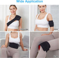 Red Light Therapy for Body,Infrared Light Therapy Pad with Timer Remote Control,Wearable 660Nm&850Nm with Heating for Neck Shoulder Back Body,Infrared Wrap Belt for Gift for Women Men