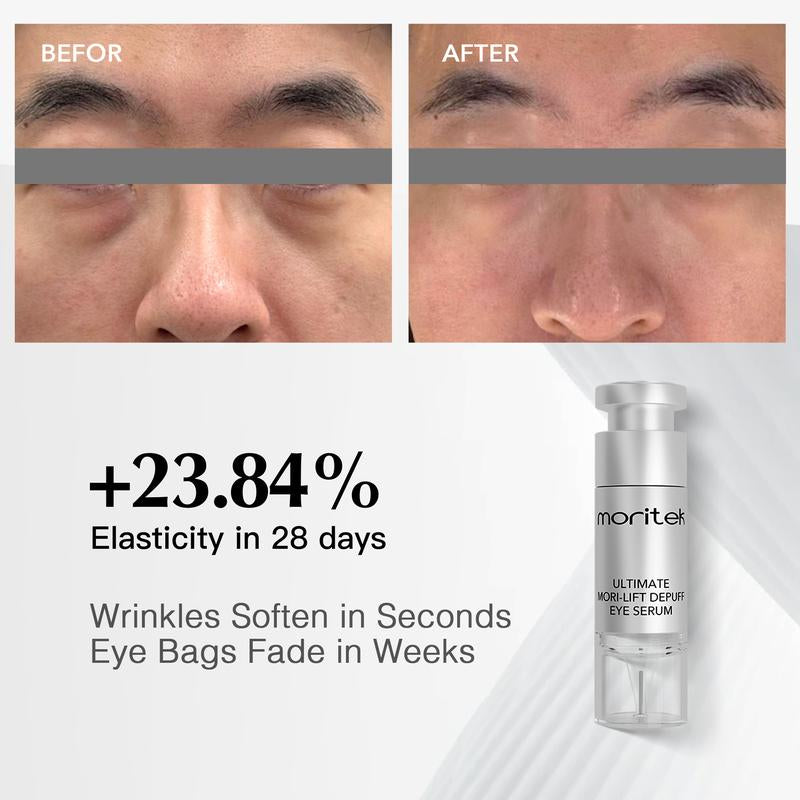 [New Launch] Moritek Ultimate Mori-Lift Depuff Eye Serum｜Skincare, Reduces Wrinkles in 30 Sec, 15 Min Eliminates Eye Bags